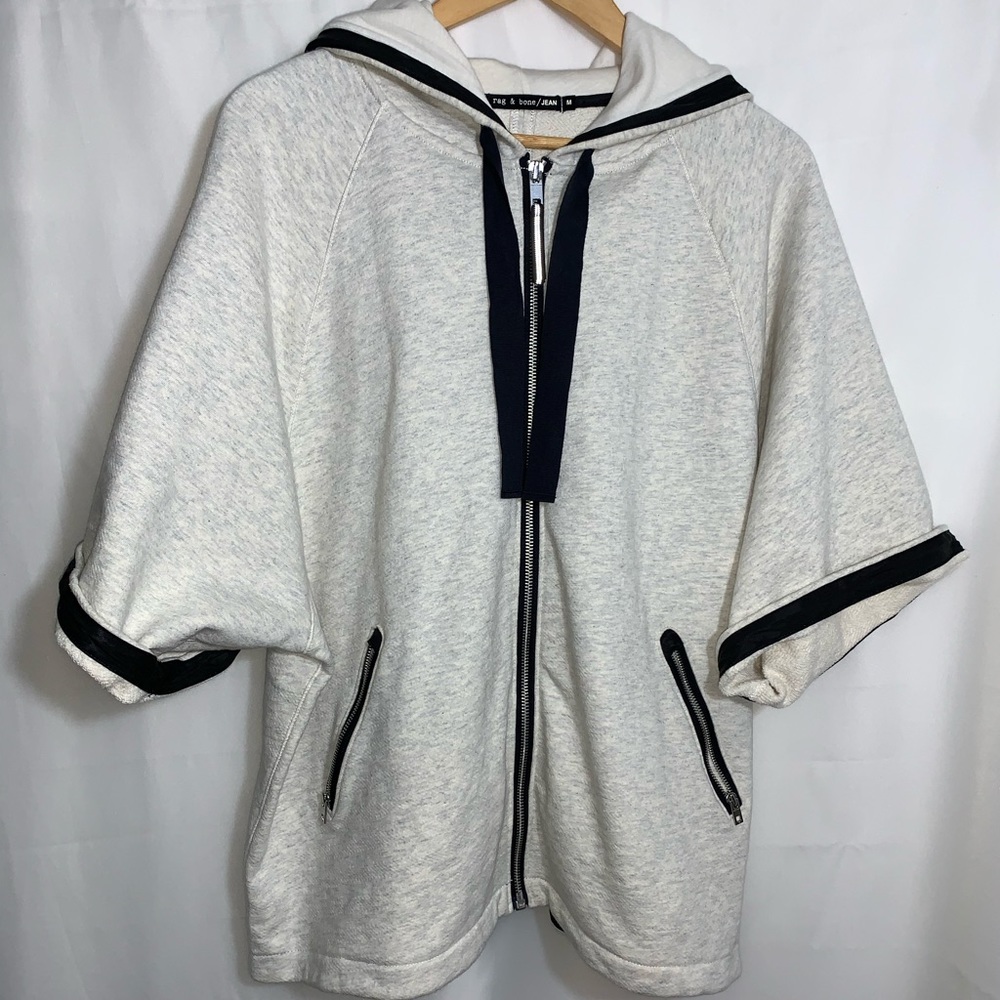 Rag & Bone Short Sleeve Hoodie